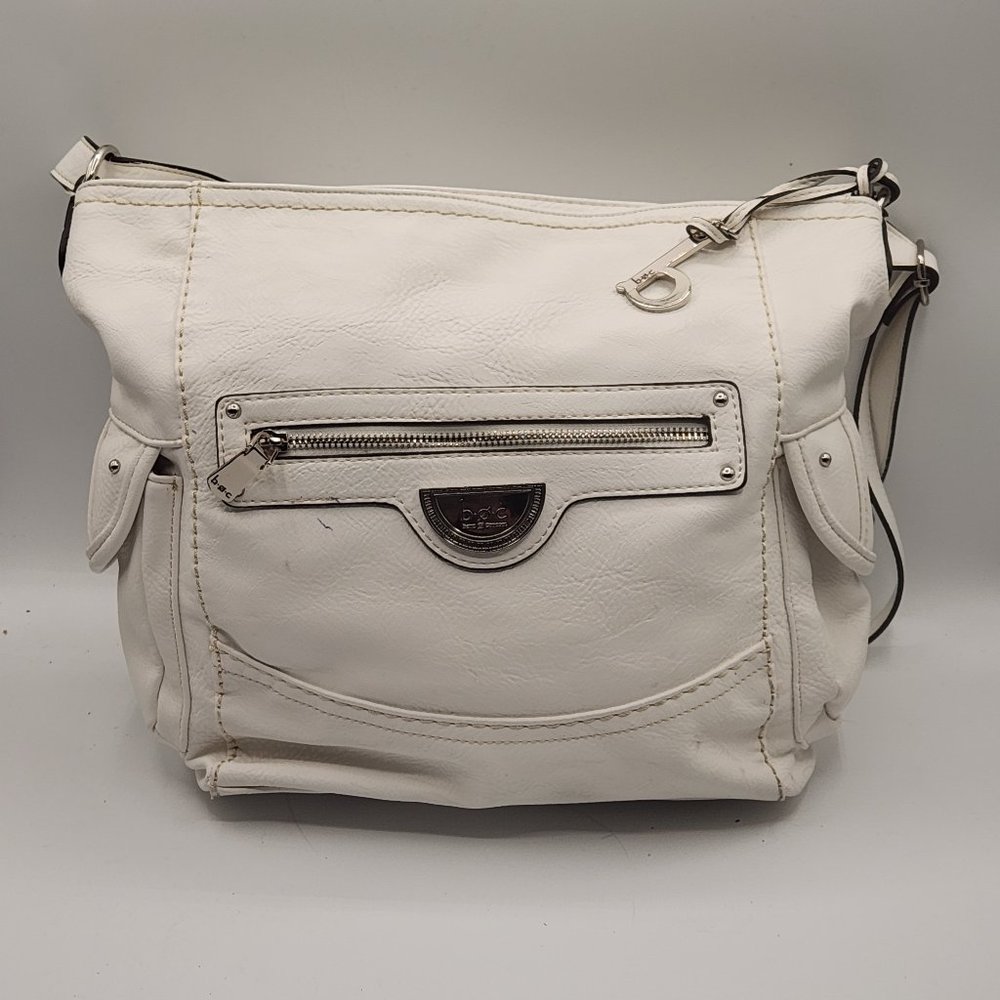 .b.o.c. White Faux Leather Bag